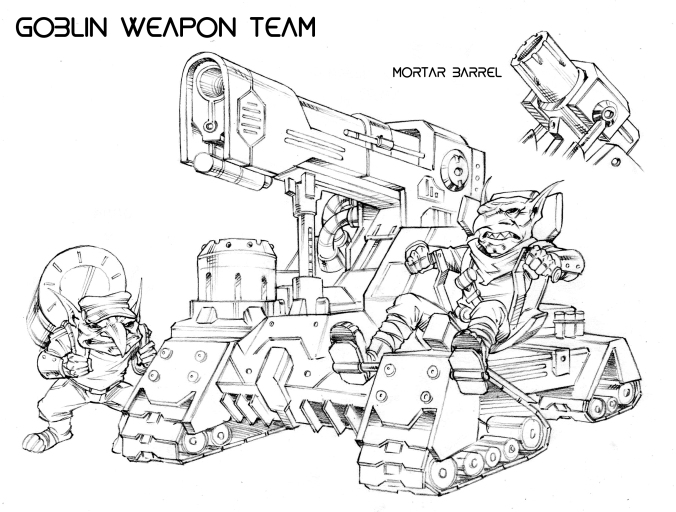 Goblin Weapon Team